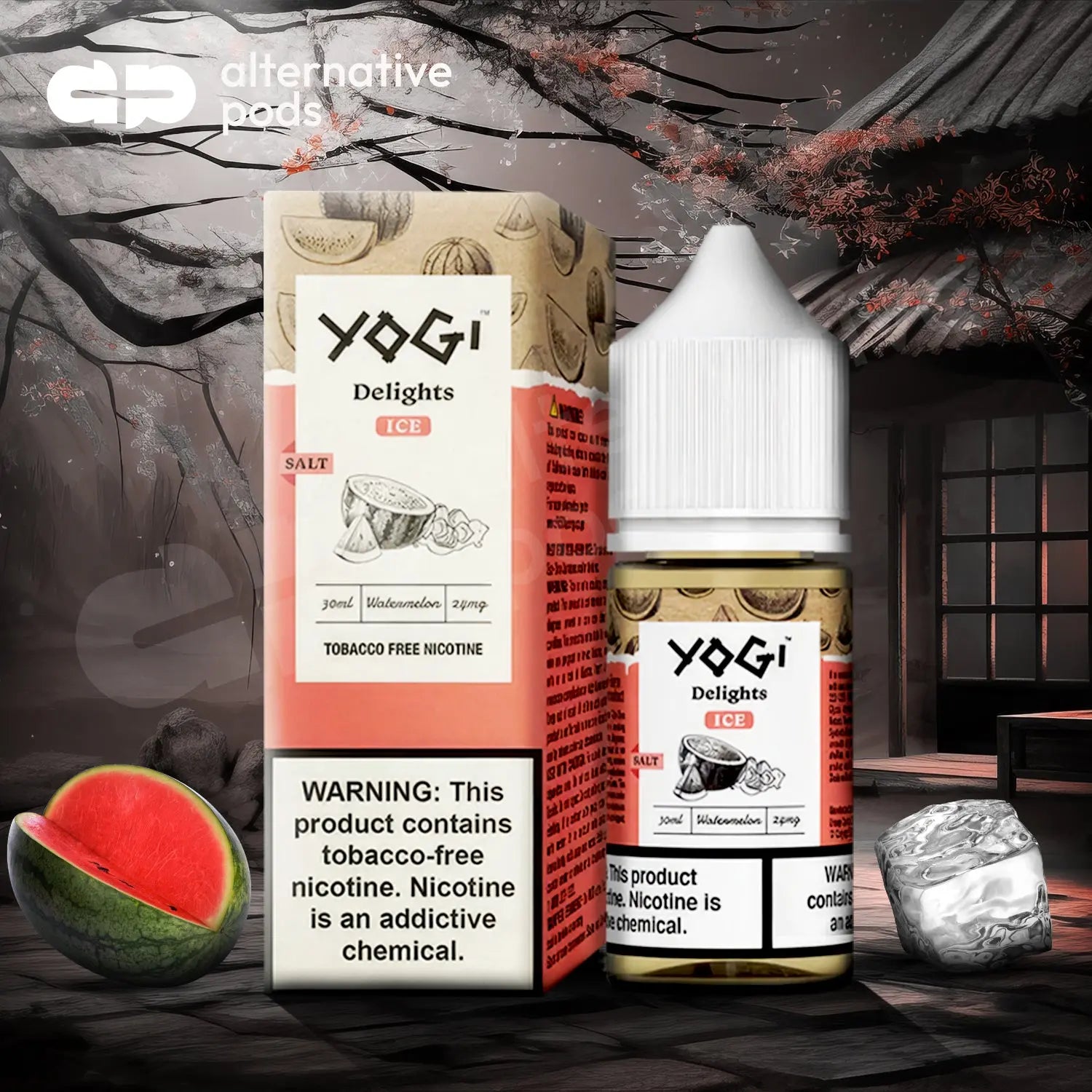 Yogi Delights Ice Synthetic Nicotine Salt E-Liquid 30ML - Alternative pods | Online Vape & Smoke Shop