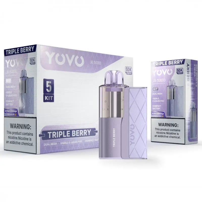 Yovo JB50000 Disposable Pod Kit - Triple Berry 