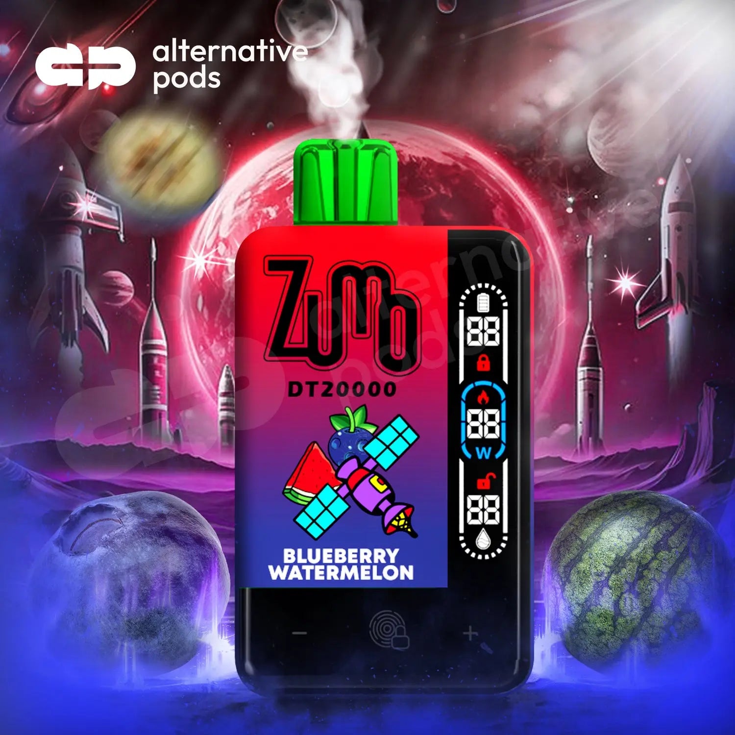 ZUMO DT20000 Disposable - Blueberry Watermelon 