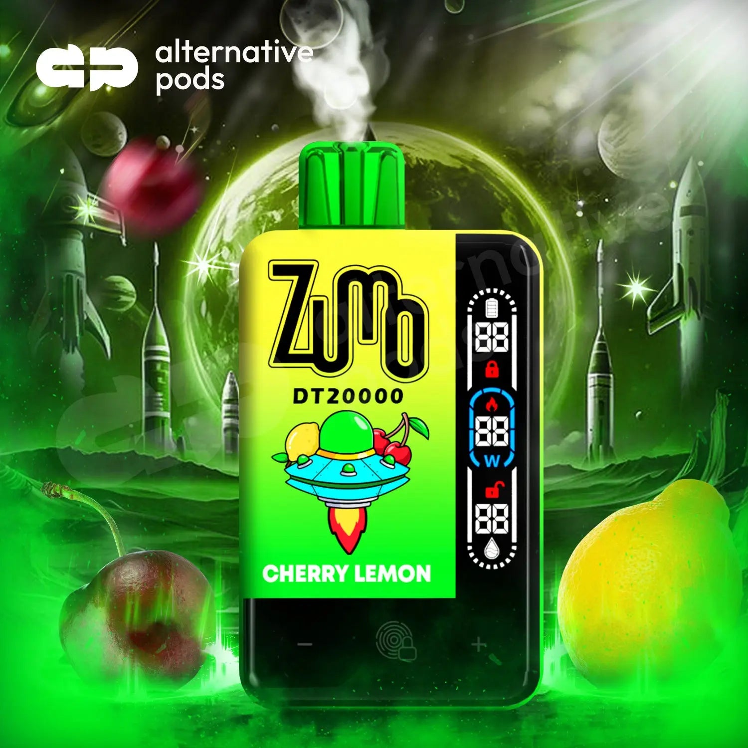 ZUMO DT20000 Disposable - Cherry Lemon 