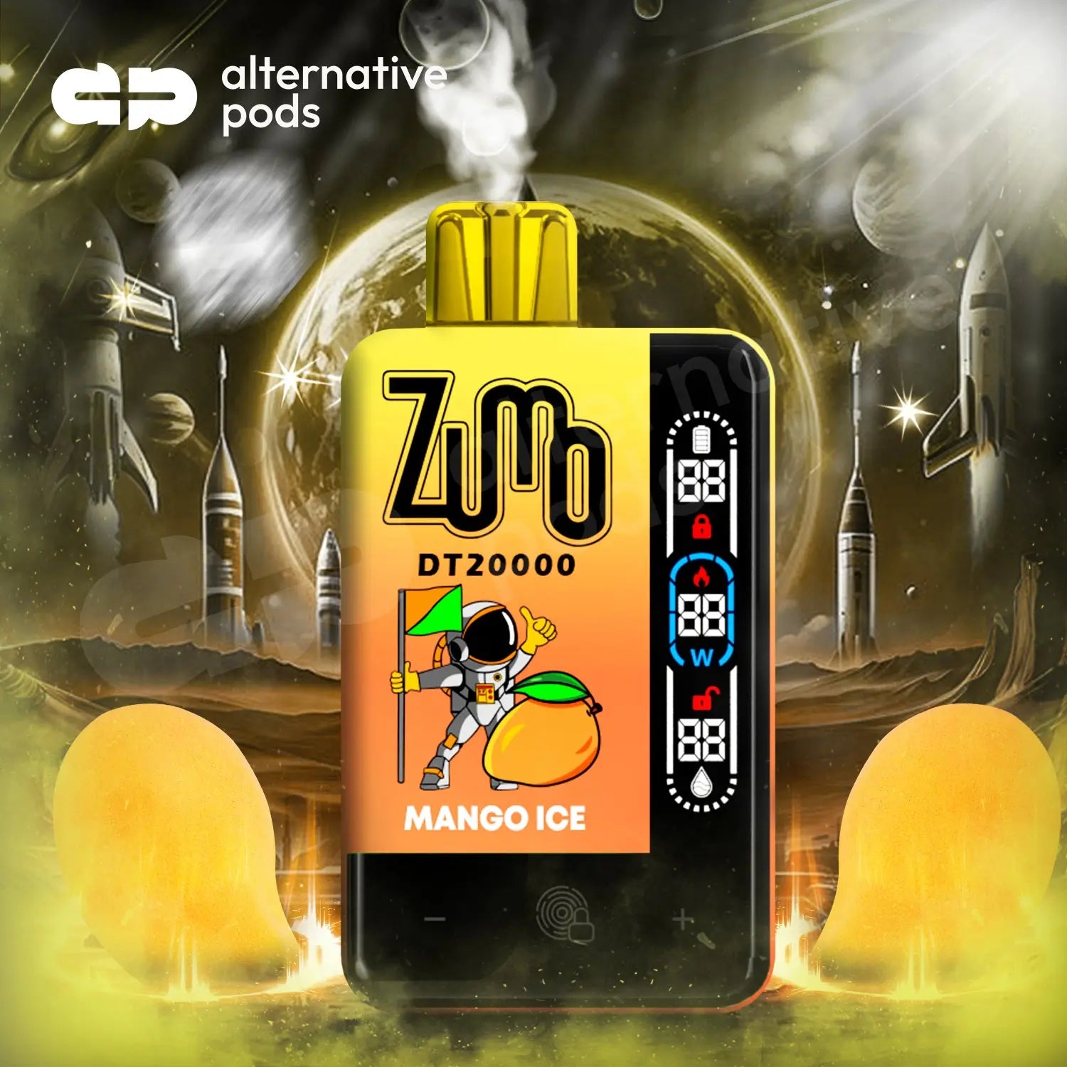 ZUMO DT20000 Disposable - Mango Ice 