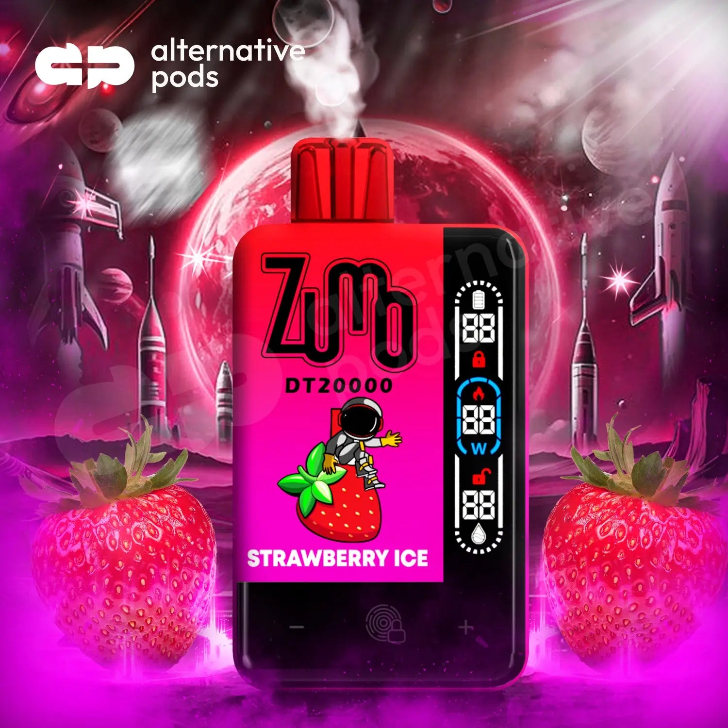 ZUMO DT20000 Disposable - Strawberry Ice 