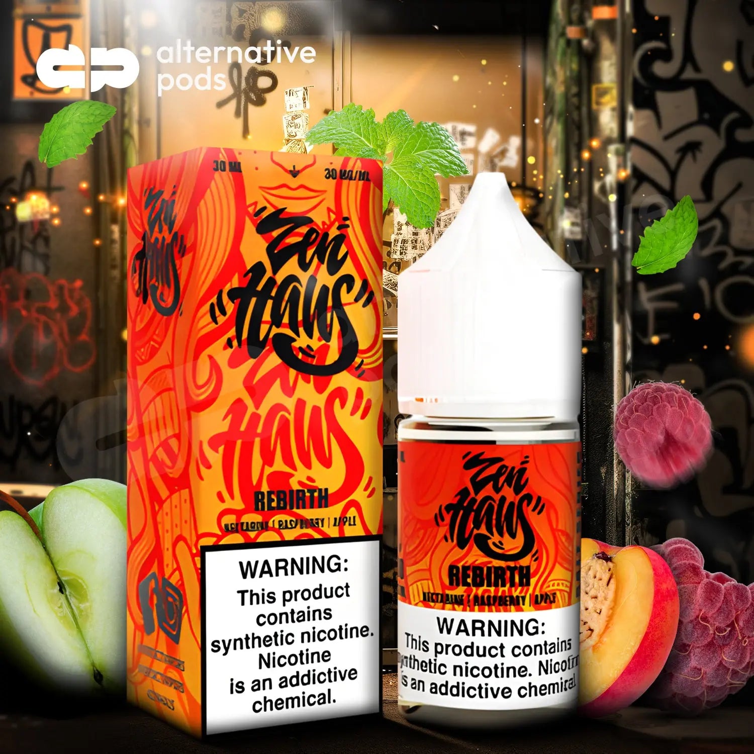 Zen Haus Synthetic Salt Nicotine E-Liquid 30ML - Alternative pods | Online Vape & Smoke Shop
