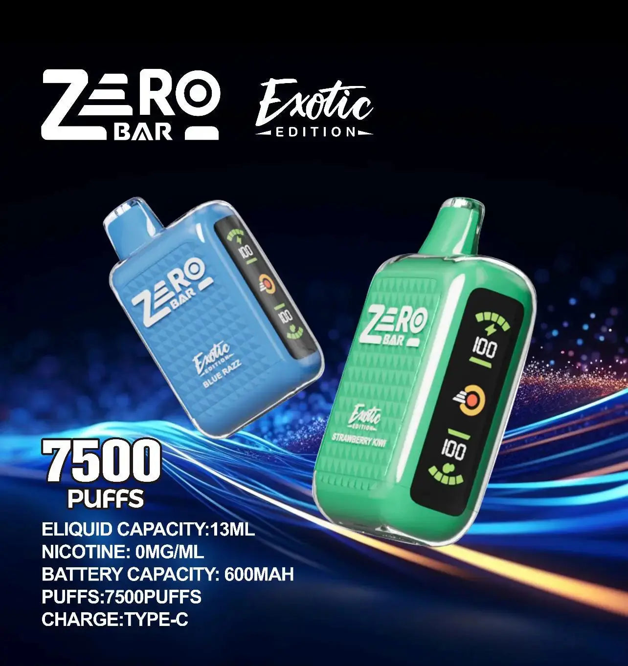 Zero Bar Exotic 7500 - Alternative pods | Online Vape & Smoke Shop