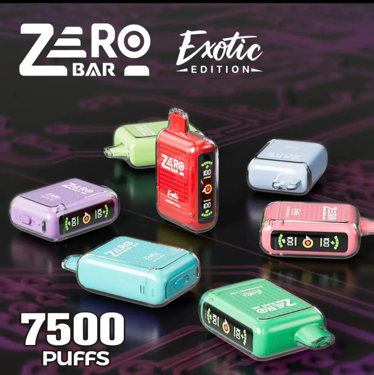 Zero Bar Exotic 7500 - Alternative pods | Online Vape & Smoke Shop