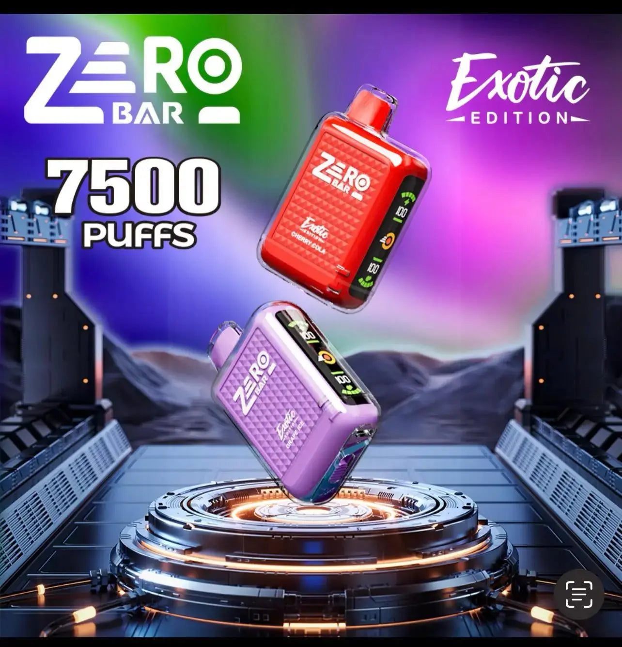 Zero Bar Exotic 7500 Zero Bar Exotic 7500