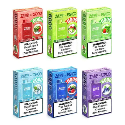 Zero Bar by Beco 6000 Puffs Disposable Vape - Alternative pods | Online Vape & Smoke Shop