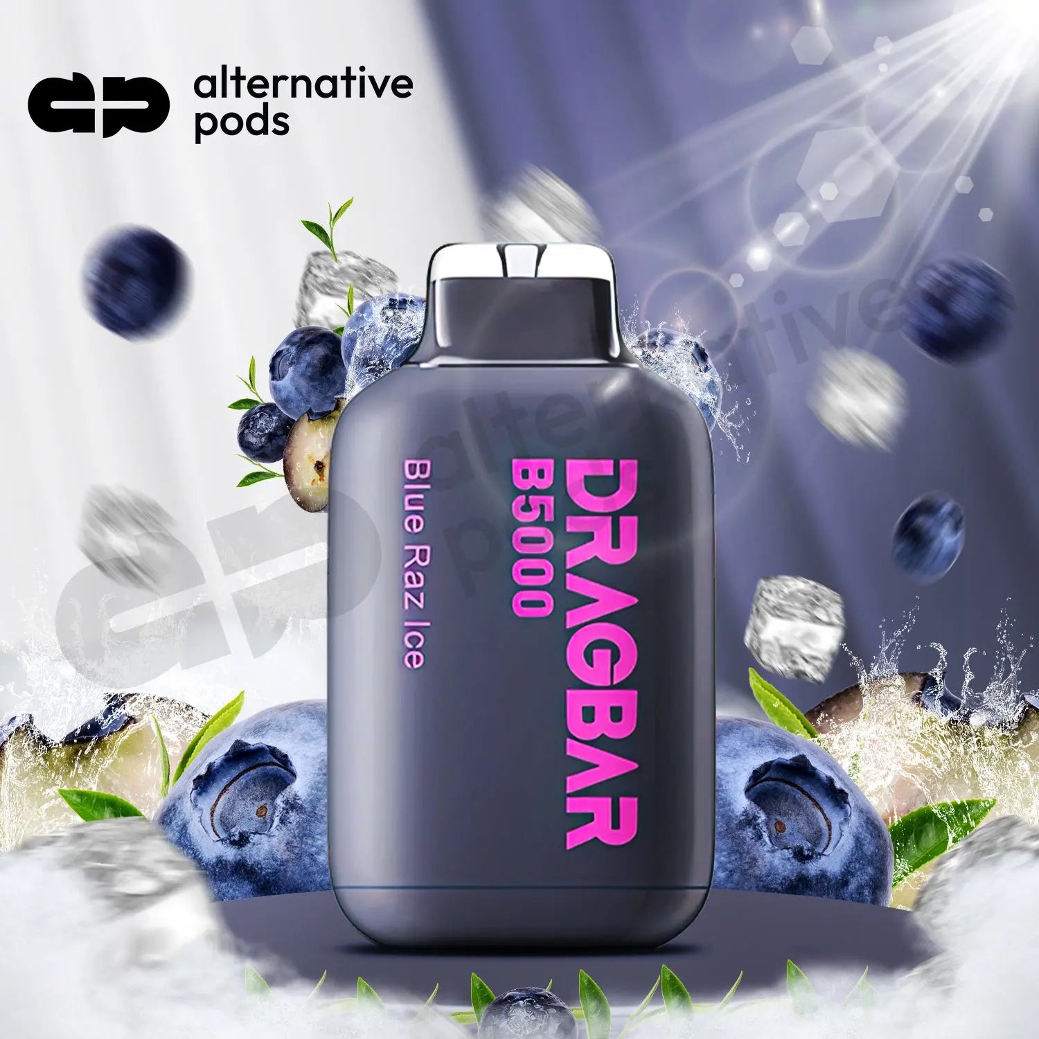 Zovoo Dragbar B5000 Disposable - Blue Raz Ice 