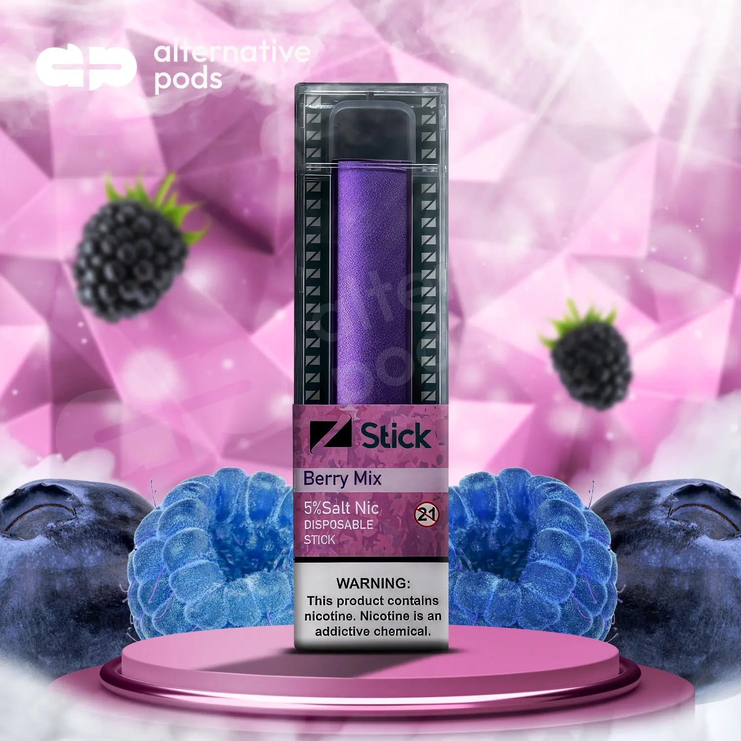 Zpods Zstick Disposable Vape - Berry Mix 