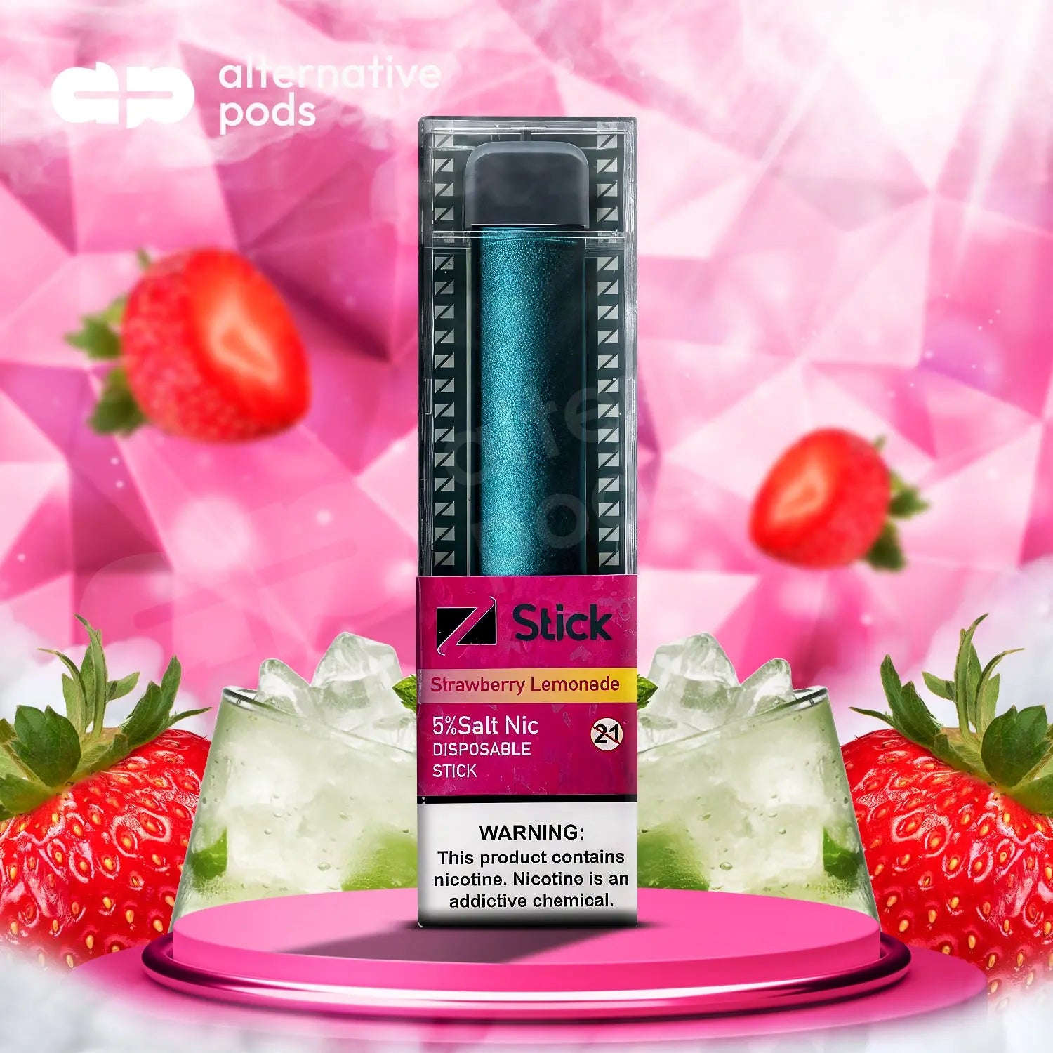 Zpods Zstick Disposable Vape - Strawberry Lemonade 