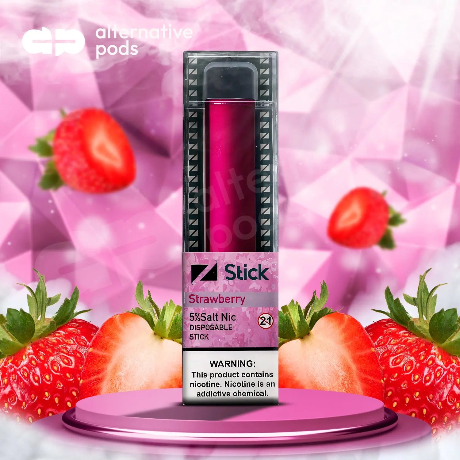 Zpods Zstick Disposable Vape - Strawberry 