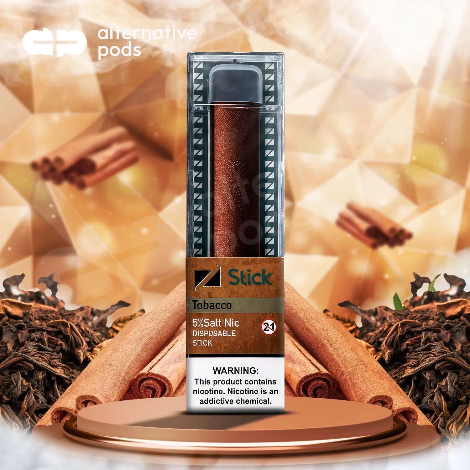 Zpods Zstick Disposable Vape - Tobacco 