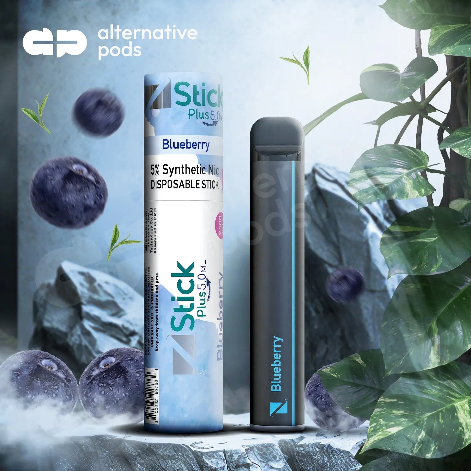 Zstick Plus Disposable Vape - Blueberry 