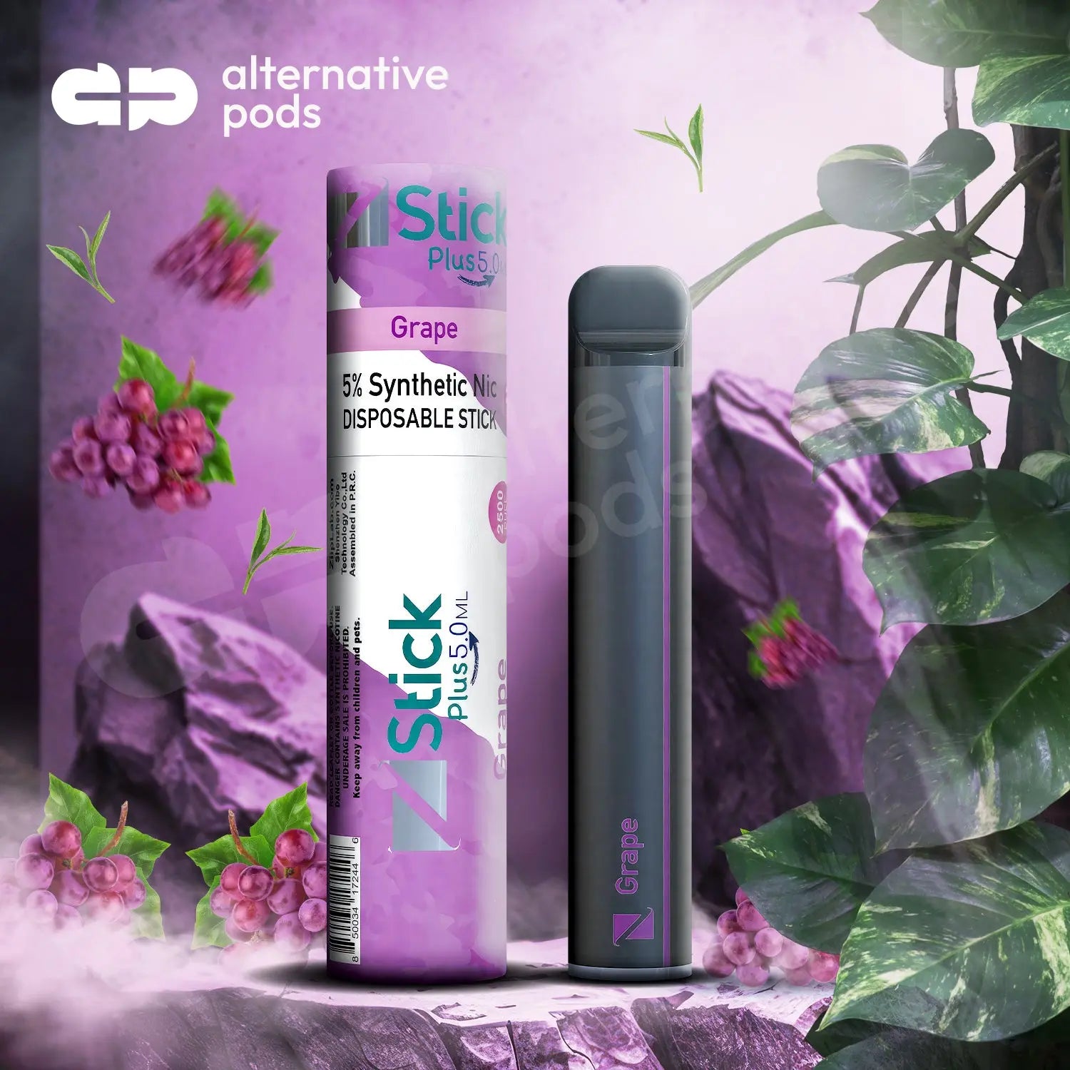 Zstick Plus Disposable Vape - Grape 