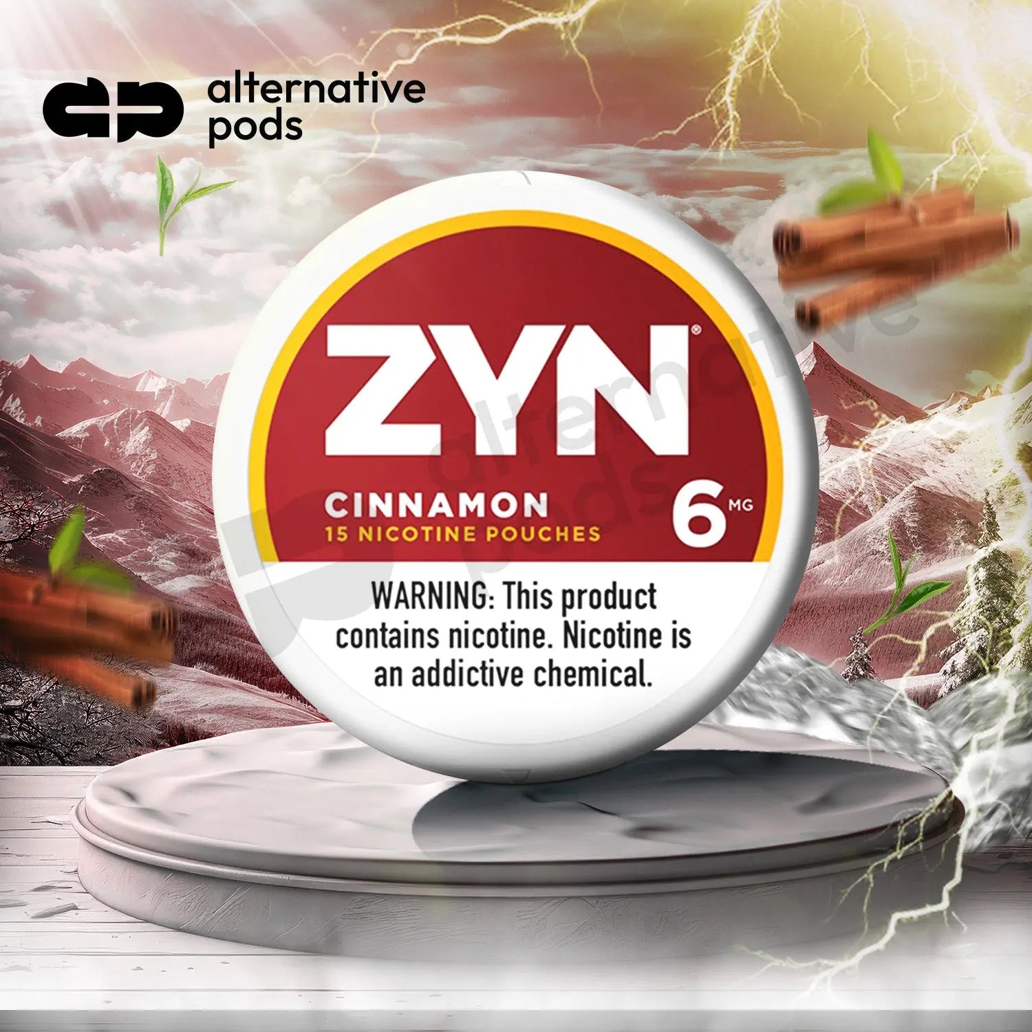 Zyn Nicotine Pouches 15ct - Cinnamon 