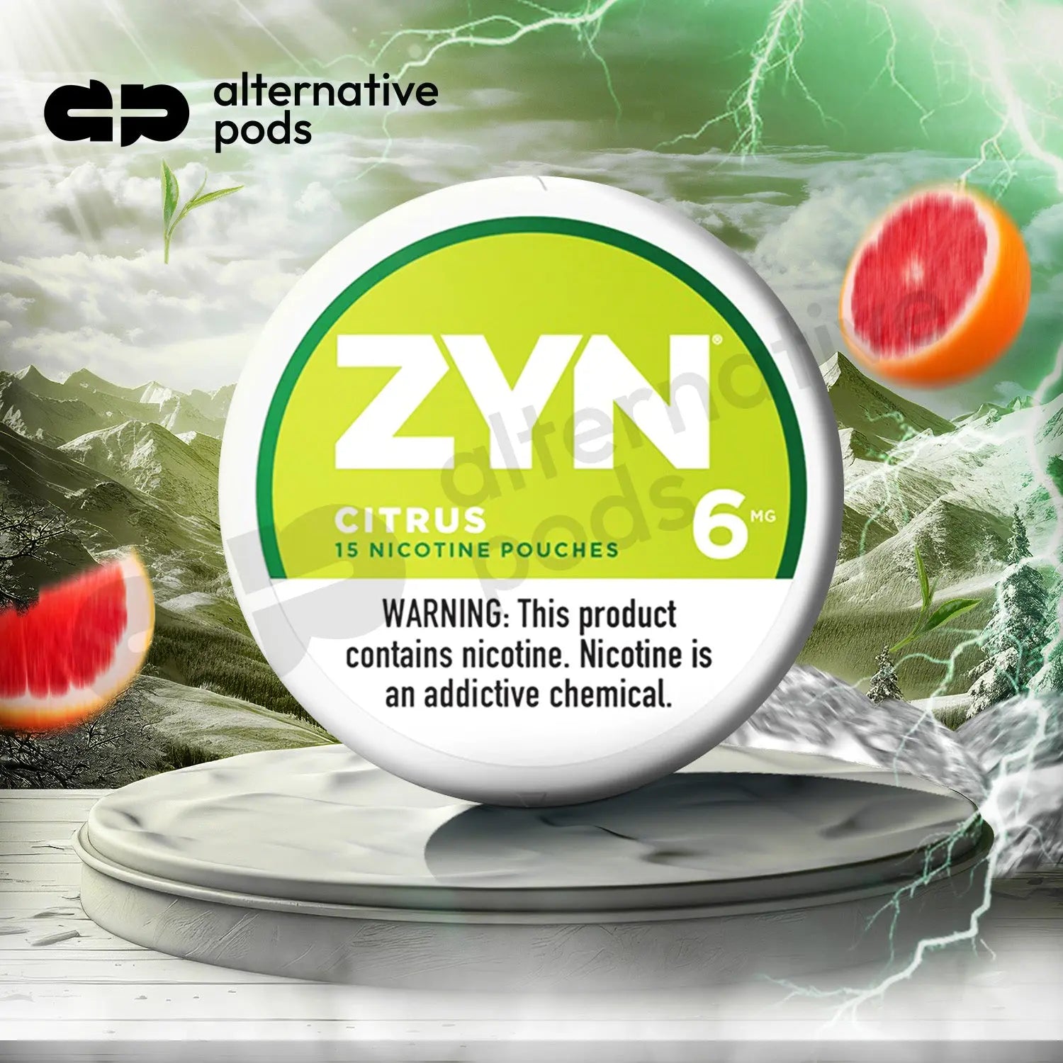 Zyn Nicotine Pouches 15ct - Citrus 