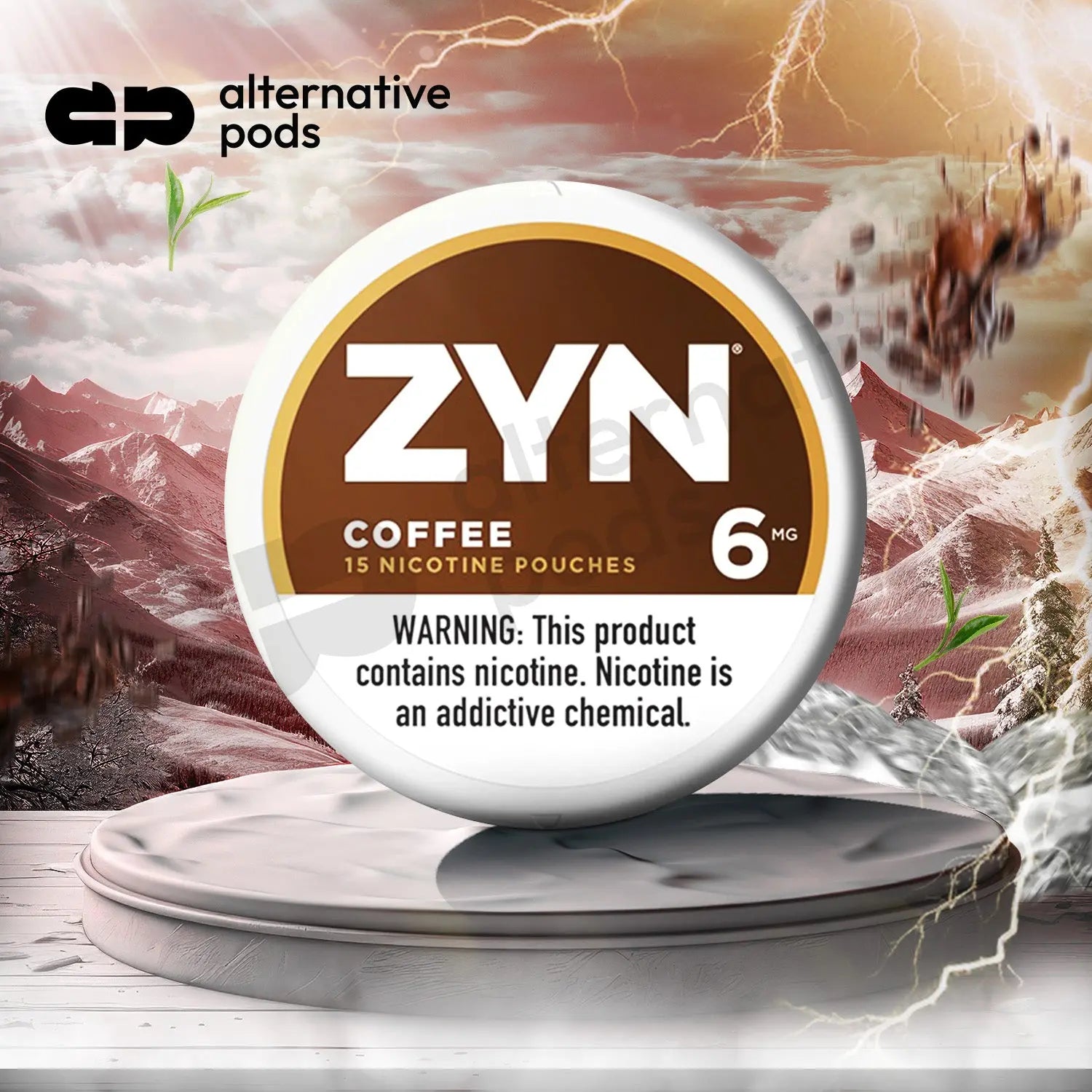 Zyn Nicotine Pouches 15ct - Coffee