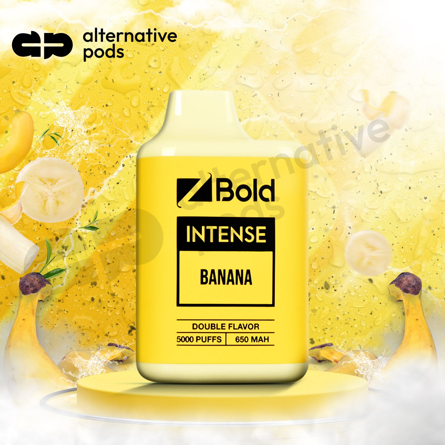 Z Bold Intense 5000 Puff Disposable Vape - Banana