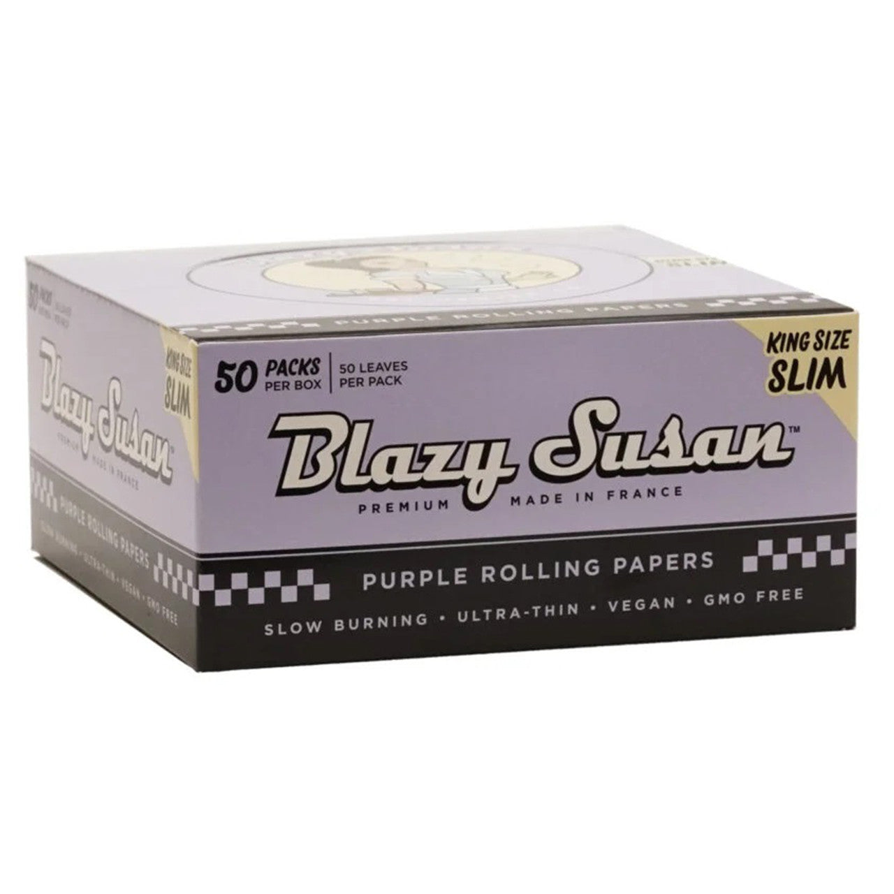 Blazy Susan Purple King Size Slim Rolling Papers 
