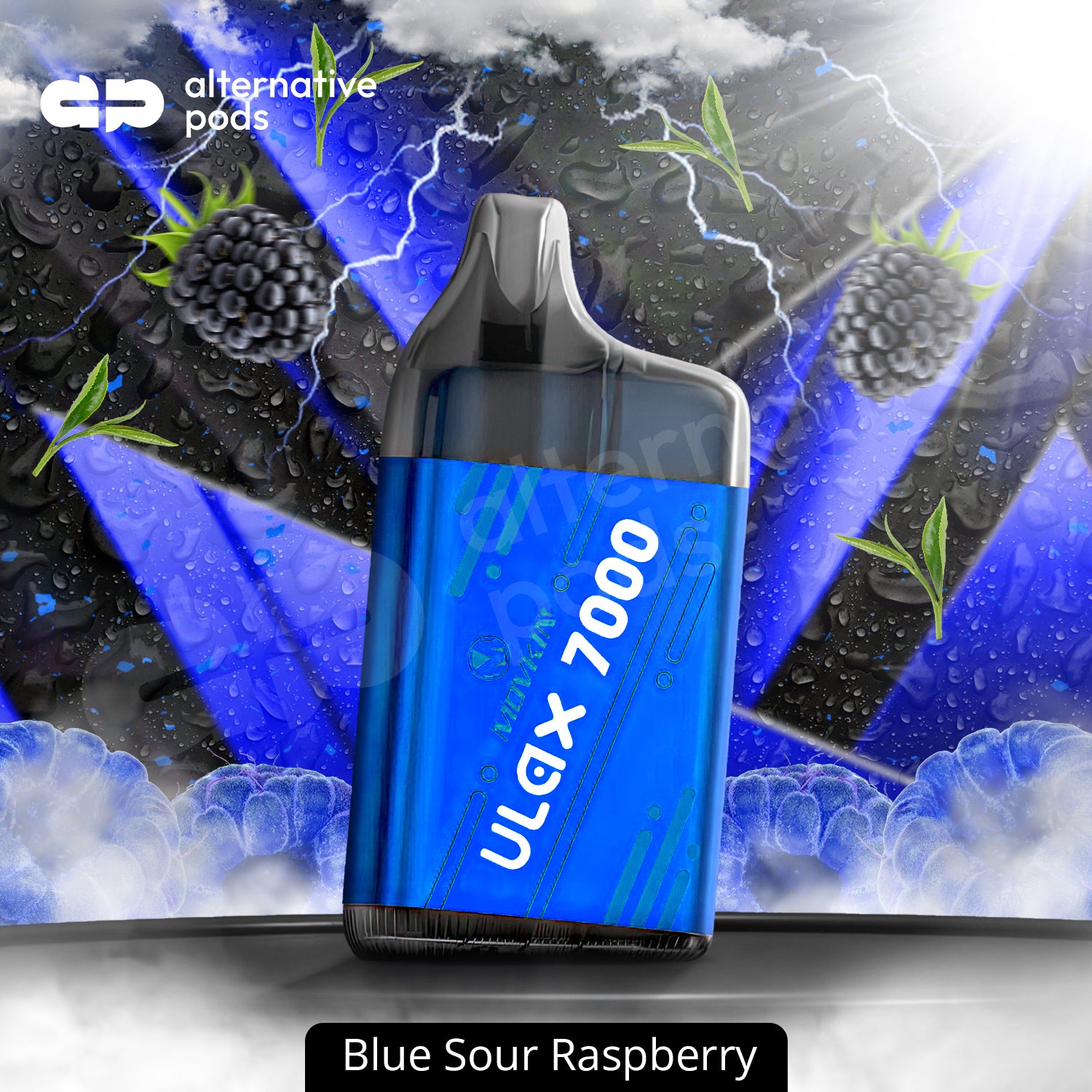 R and M ULAX Tornado 7000 Disposable  - Blue Sour Raspberry