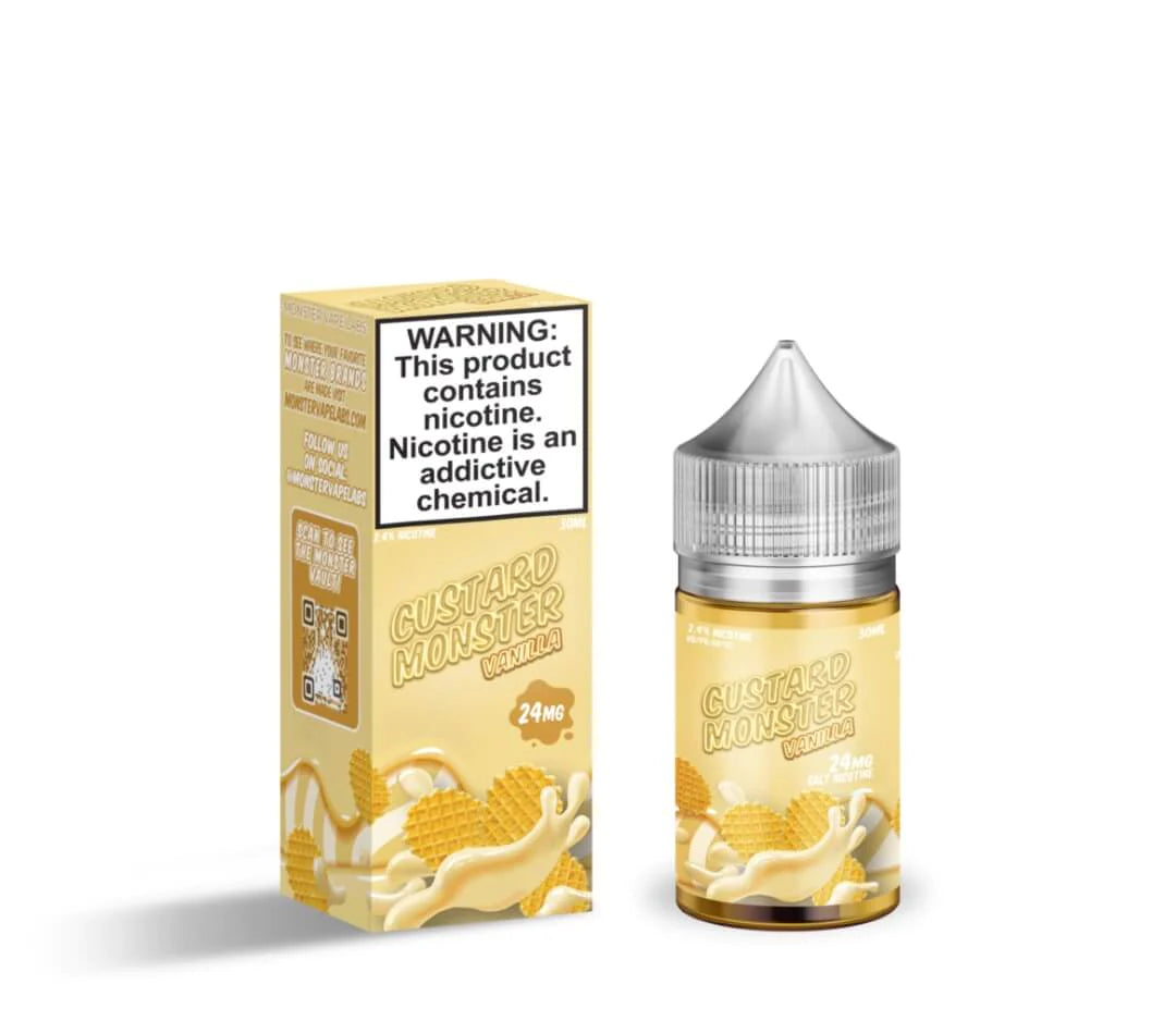 Custard Monster Synthetic Nicotine Salt E-Liquid 30ML - Vanilla