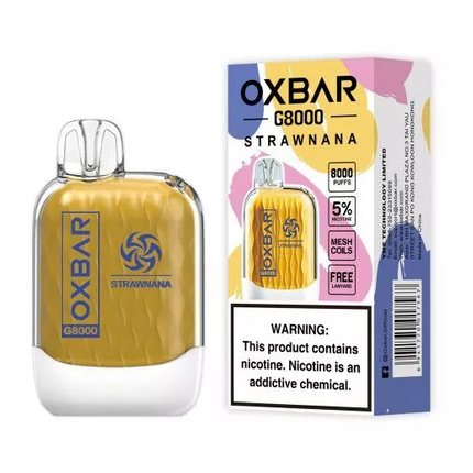 OXBAR G8000 Disposable Vape-STRAWNANA