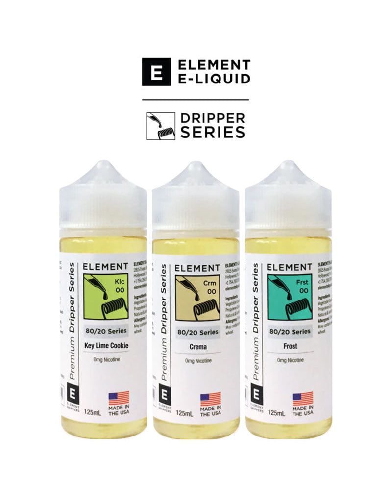 Dripper Series By Element E-Liquid 125ML