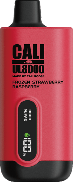 Cali UL8000 Disposable-Frozen Strawberry Raspberry