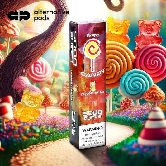 iVape Candy Disposable Vape - Alternative pods | Online Vape & Smoke Shop