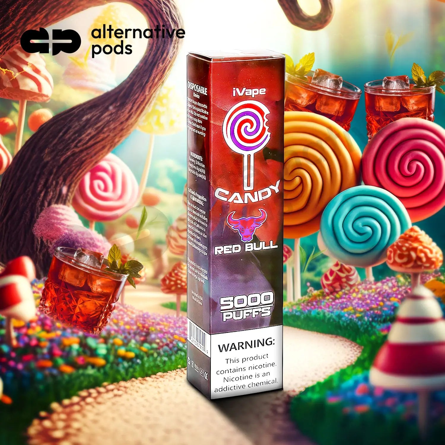 iVape Candy Disposable Vape - Alternative pods | Online Vape & Smoke Shop