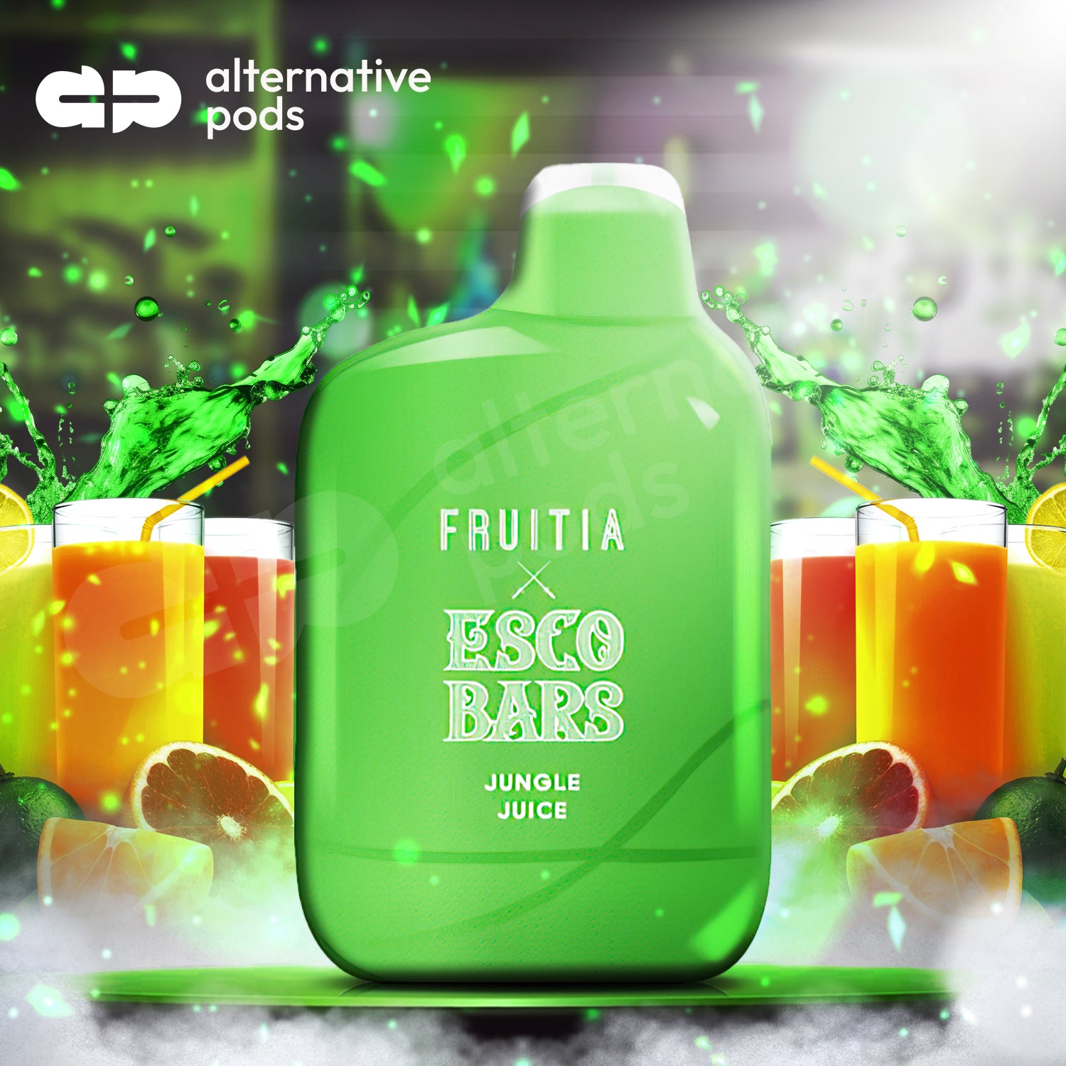 Esco Bars x Fruitia 6000 Puffs Disposable Vape - Jungle Juice
