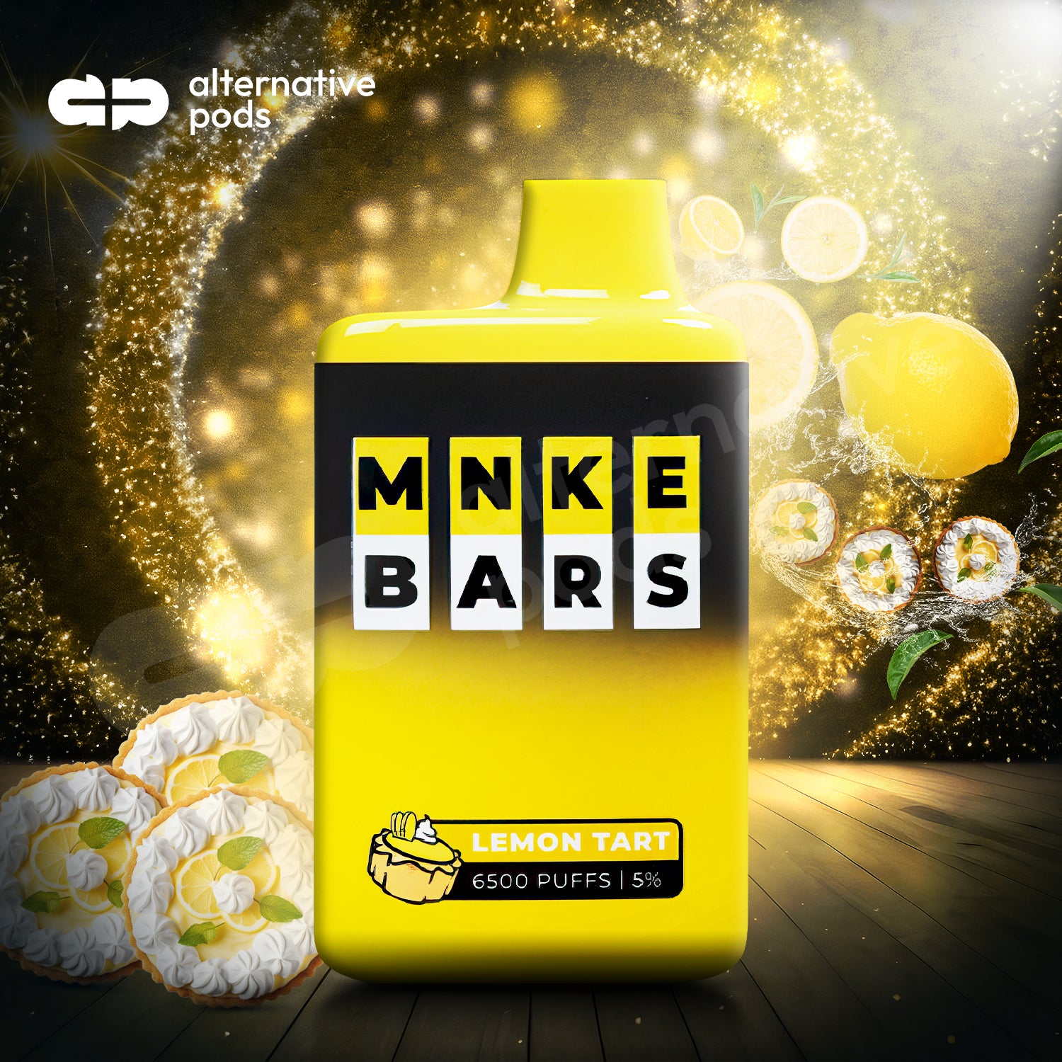 MNKE BARS 6500 DISPOSABLE - Lemon Tart