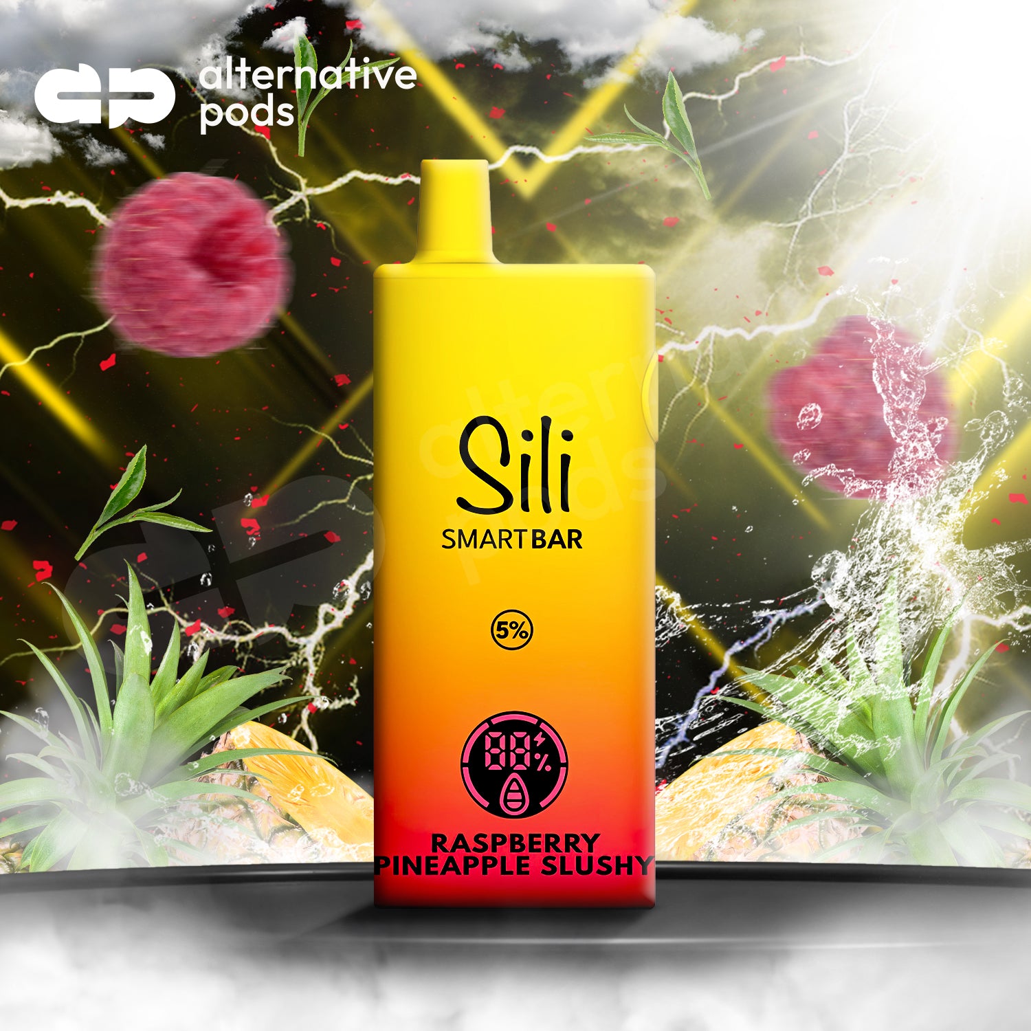 Sili Smart Bar 10000 - Raspberry Pineapple Slushy