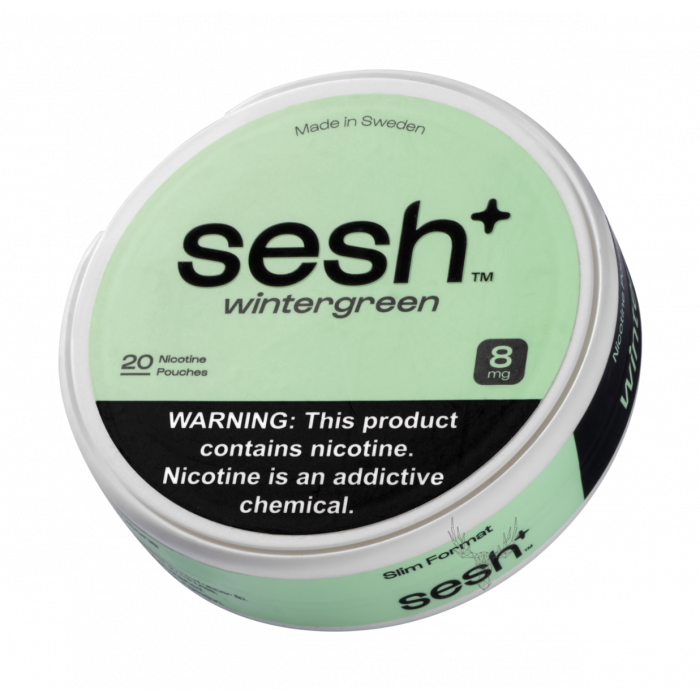 Sesh+ Nicotine Pouches - wintergreen 