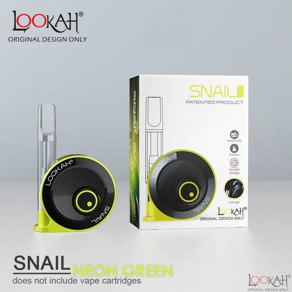 Lookah Snail 2.0 510 Thread Cartridge Battery - Yellow 