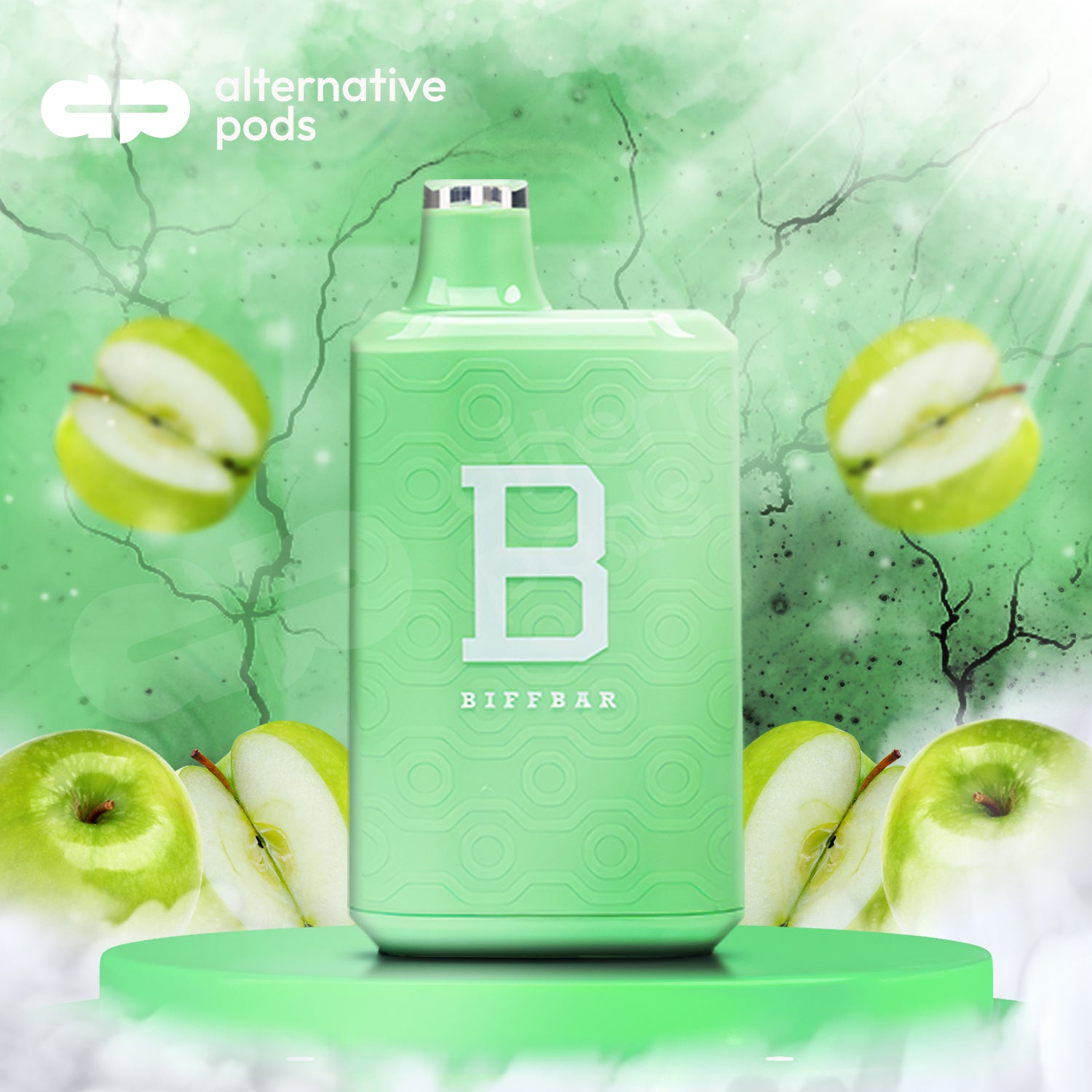 BIFFBAR 6000 Puffs Disposable Vape - Sour Apple
