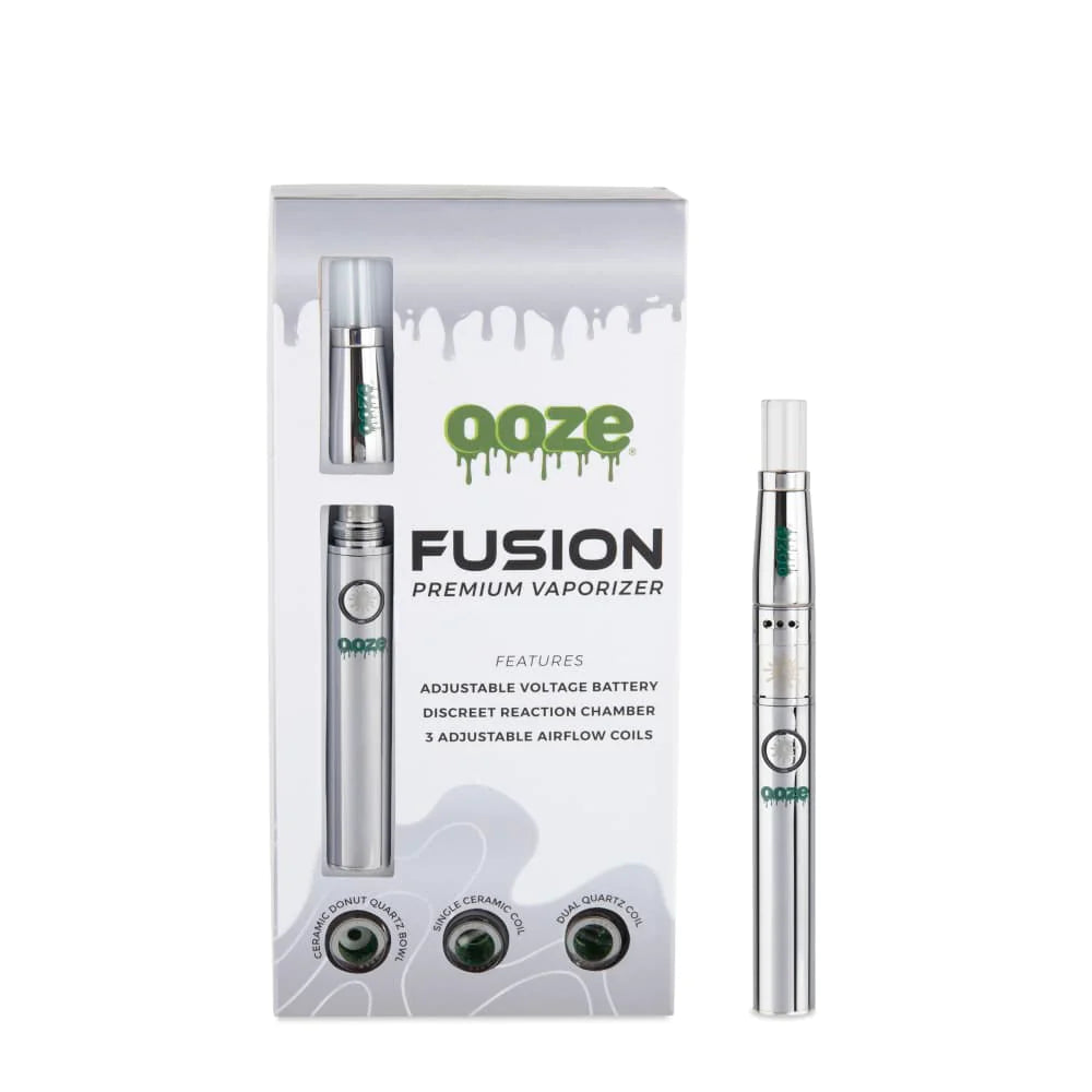 Ooze Fusion Atomizer Vape Battery Cosmic Chrome