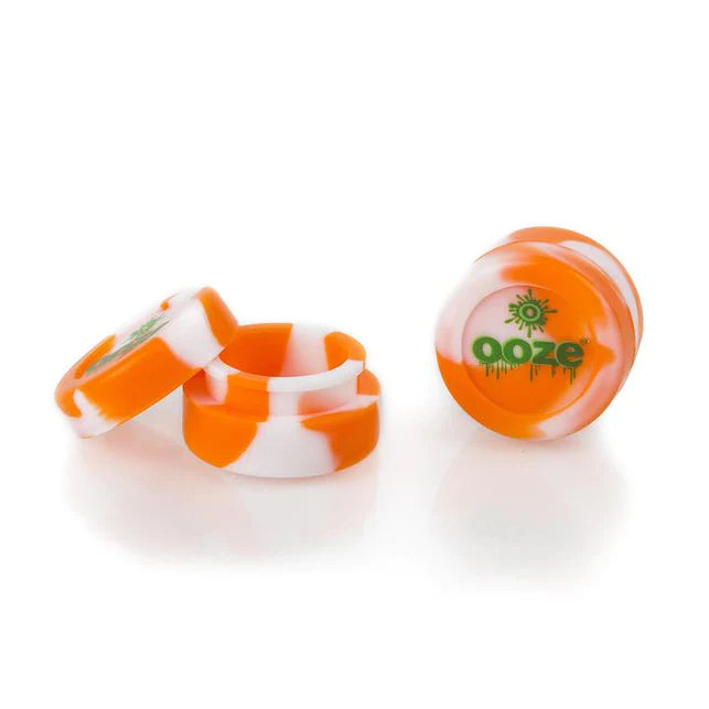 Ooze Silicone Containers Tie Dye 5ml Orange 