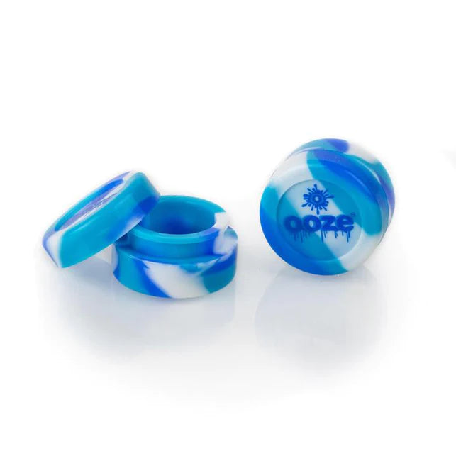 Ooze Silicone Containers Tie Dye 5ml Blue