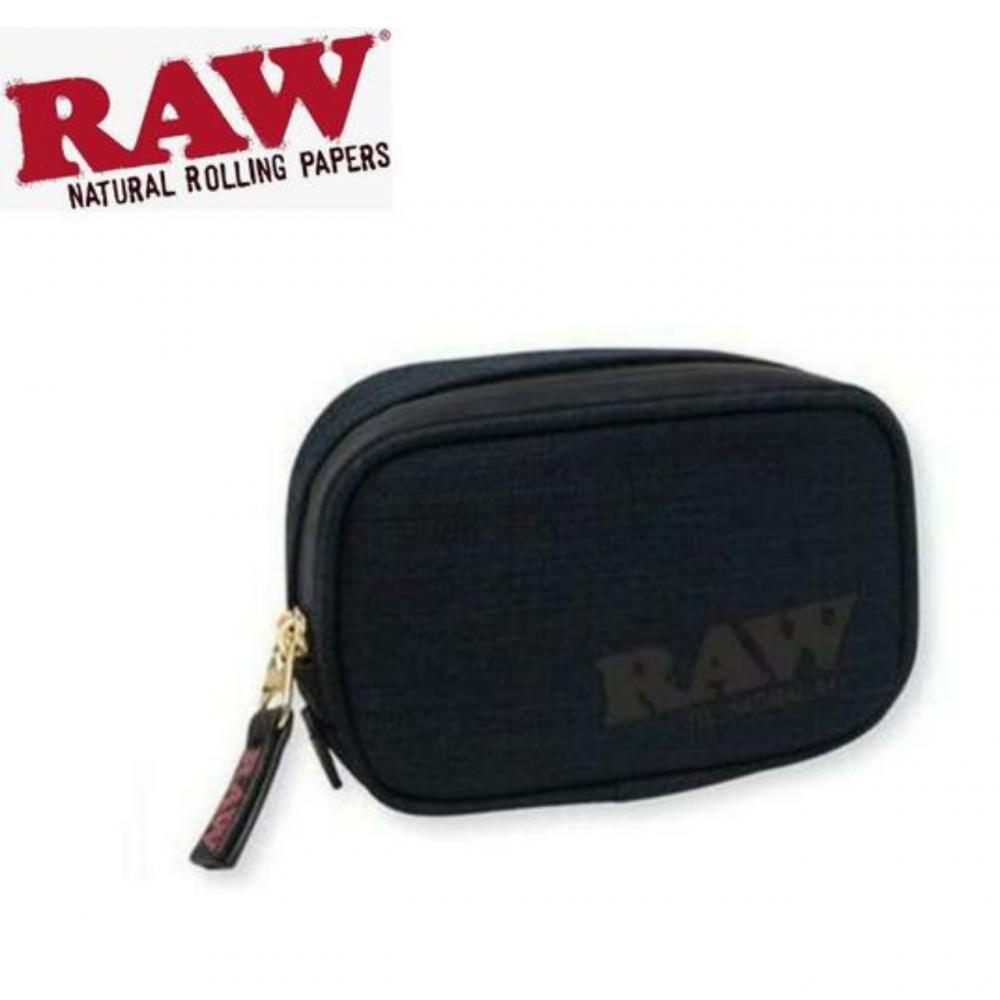 Raw Smell Proof Bag In A Bag Half Ounce Small Black Tonal