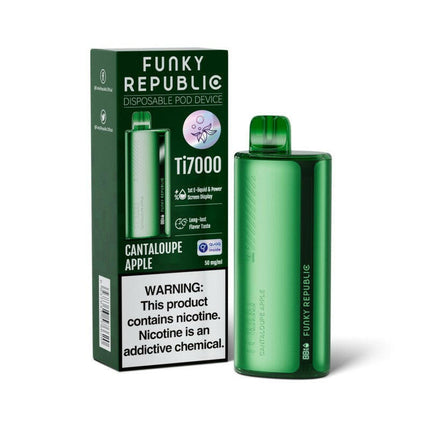 Funky Republic Ti7000 Disposable - Online Vape Shop | Alternative pods | Affordable Vapor Store | Vape Disposables