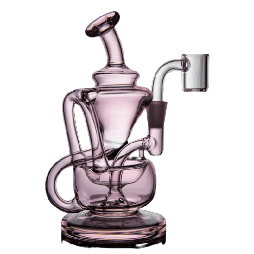 Pink Claude Mini Rig (Rosewood) - Stoners Mall - Online Head shop - Gift shop 