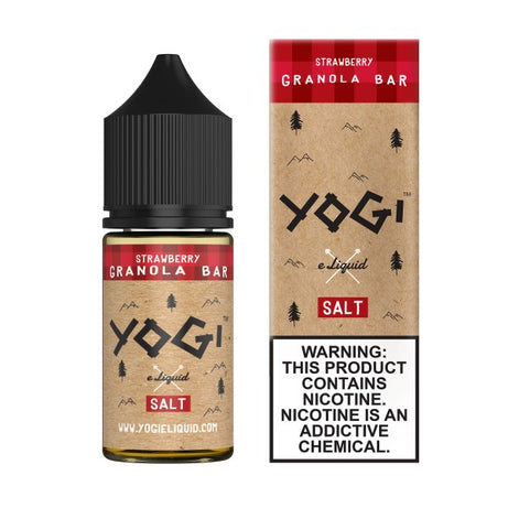 Yogi Salt Nic - Strawberry Granola Bar 30mL - Online Vape Shop | Alternative pods | Affordable Vapor Store | Vape Disposables