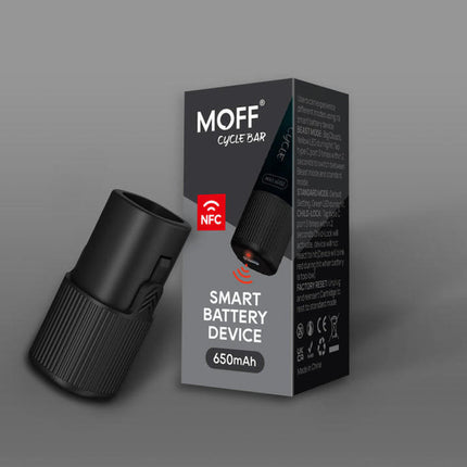 MOFF CYCLE BAR NFC TYPE-C SMART BATTERY 650mAh - Online Vape Shop | Alternative pods | Affordable Vapor Store | Vape Disposables