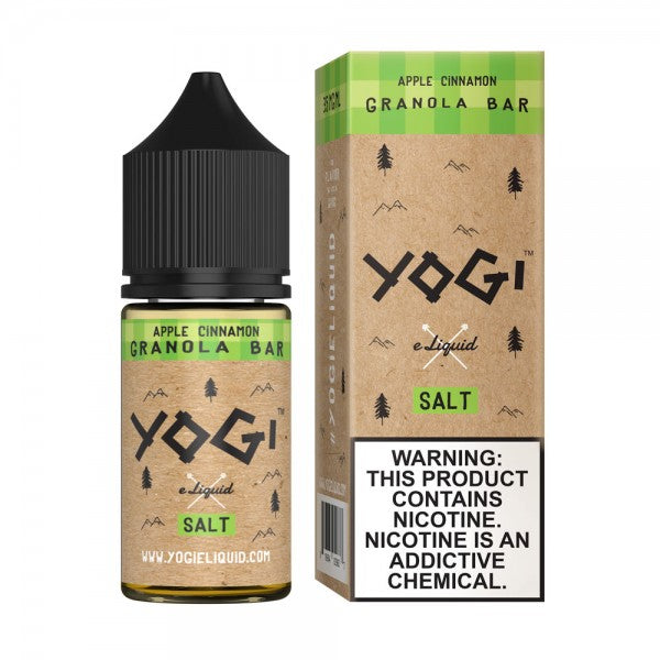 Yogi Salt Nic - Apple Cinnamon Granola Bar 30mL - Online Vape Shop | Alternative pods | Affordable Vapor Store | Vape Disposables