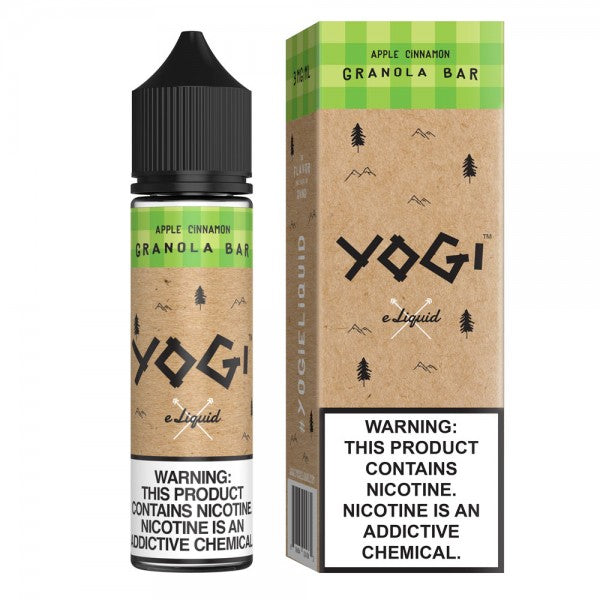 Yogi E-Liquid - Apple Cinnamon Granola Bar 60mL - Online Vape Shop | Alternative pods | Affordable Vapor Store | Vape Disposables